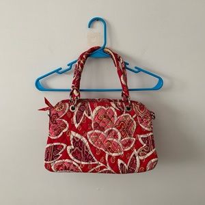 🎉HP🎉 Vera Bradley Rosy Posies Purse Bag Rare Discontinued